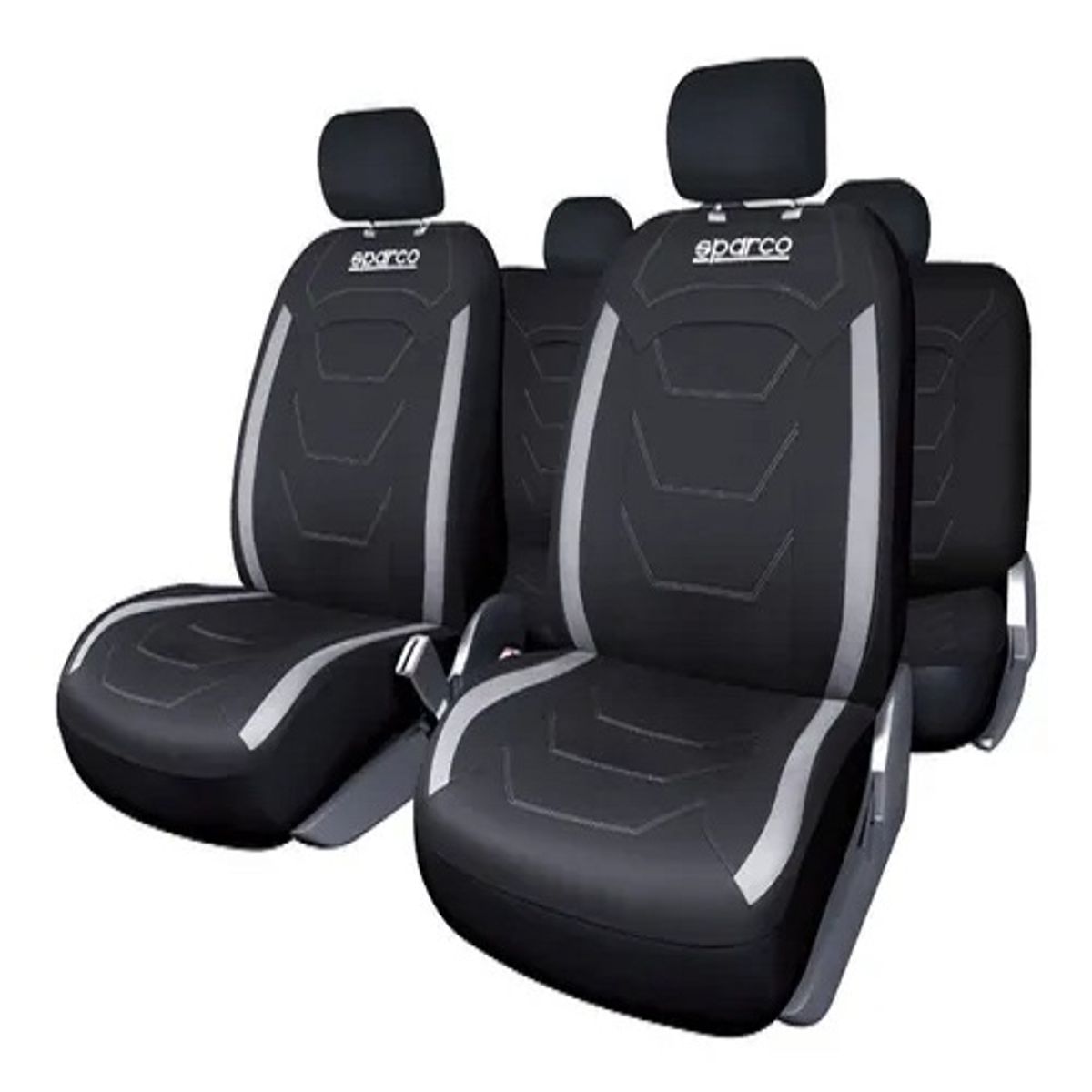SPARCO - Fundas Cubreasiento Sparco Universal Negro Poliester 406- Sp