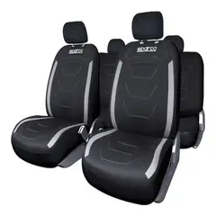 SPARCO - Fundas Cubreasiento Universal Negro Poliester 406- Sp