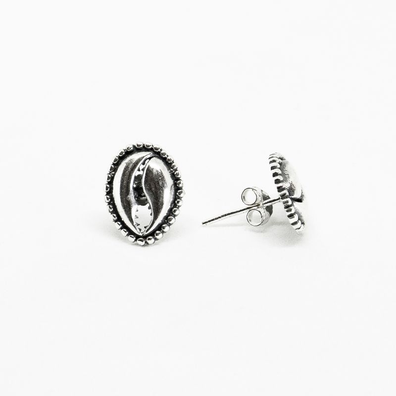 GENERICO - Aros Mujer Concha Plata Philippa Joyas