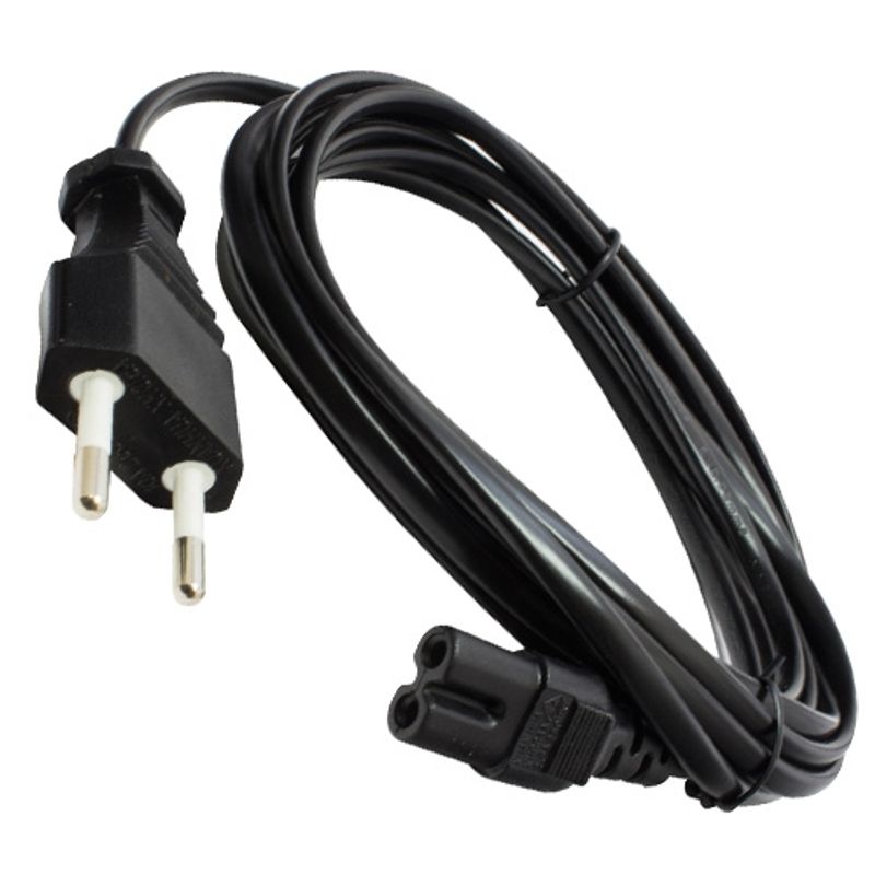 OEM - Cable Corriente Tipo 8 Compatible Ps2-Ps3-Ps4