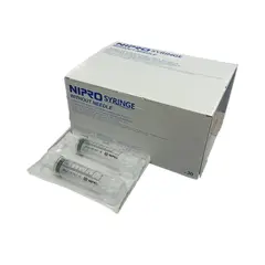 NIPRO - Jeringa Sin Aguja 50ml Punta Catéter Caja 30 Un