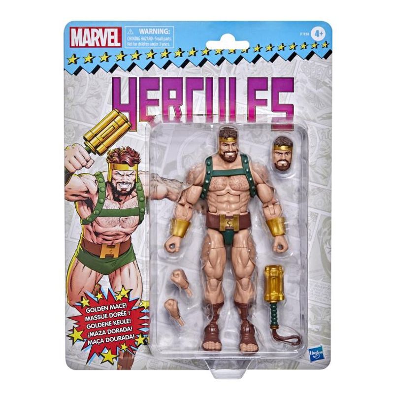 HASBRO - Figura Hercules WGolden Mace Marvel Comics
