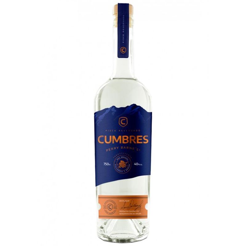 CUMBRES - Pisco Cumbres Perry Barnes 40° Tranparente