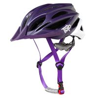 CASCO MTB PURPLE WHITE - TALLA M