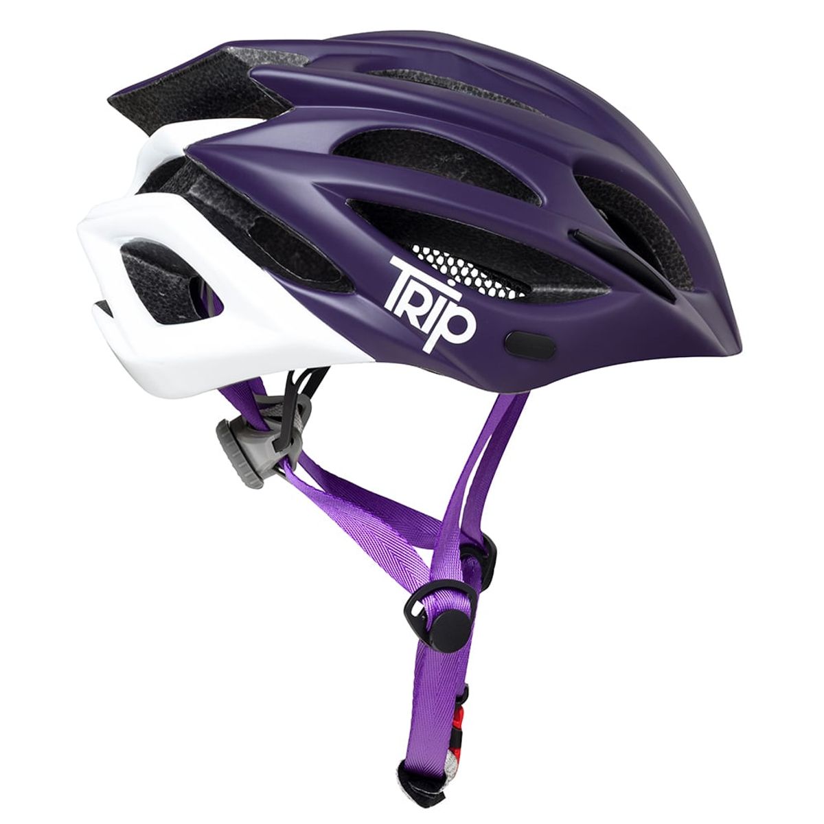 TRIP - CASCO TRIP MTB PURPLE WHITE - TALLA M