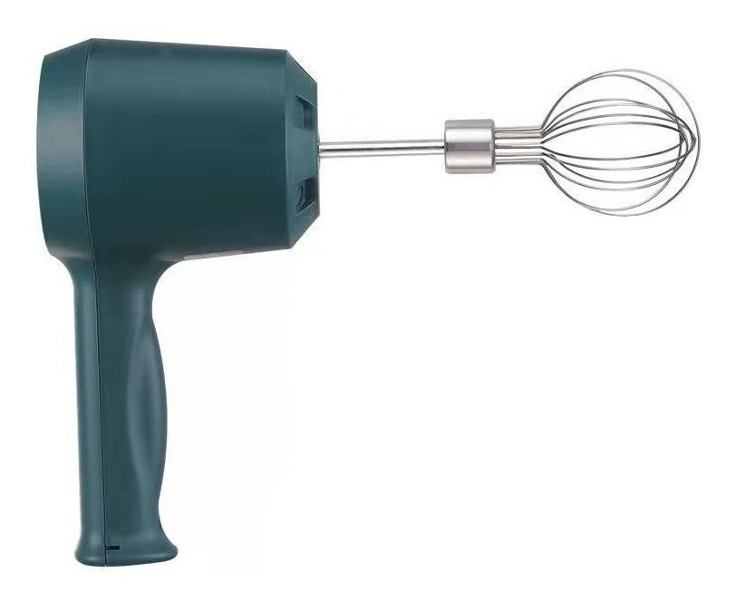 Batidora Huevos Electrica Usb Recargable 18Cm Moledora Verde