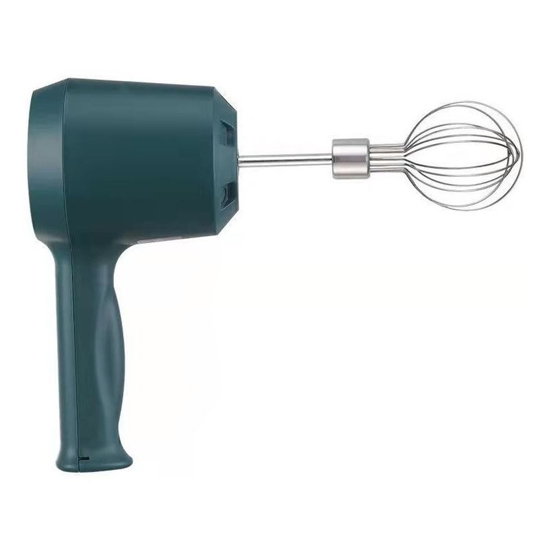 CRUSEC - Batidora Huevos Electrica Usb Recargable 18Cm  Moledora Verde