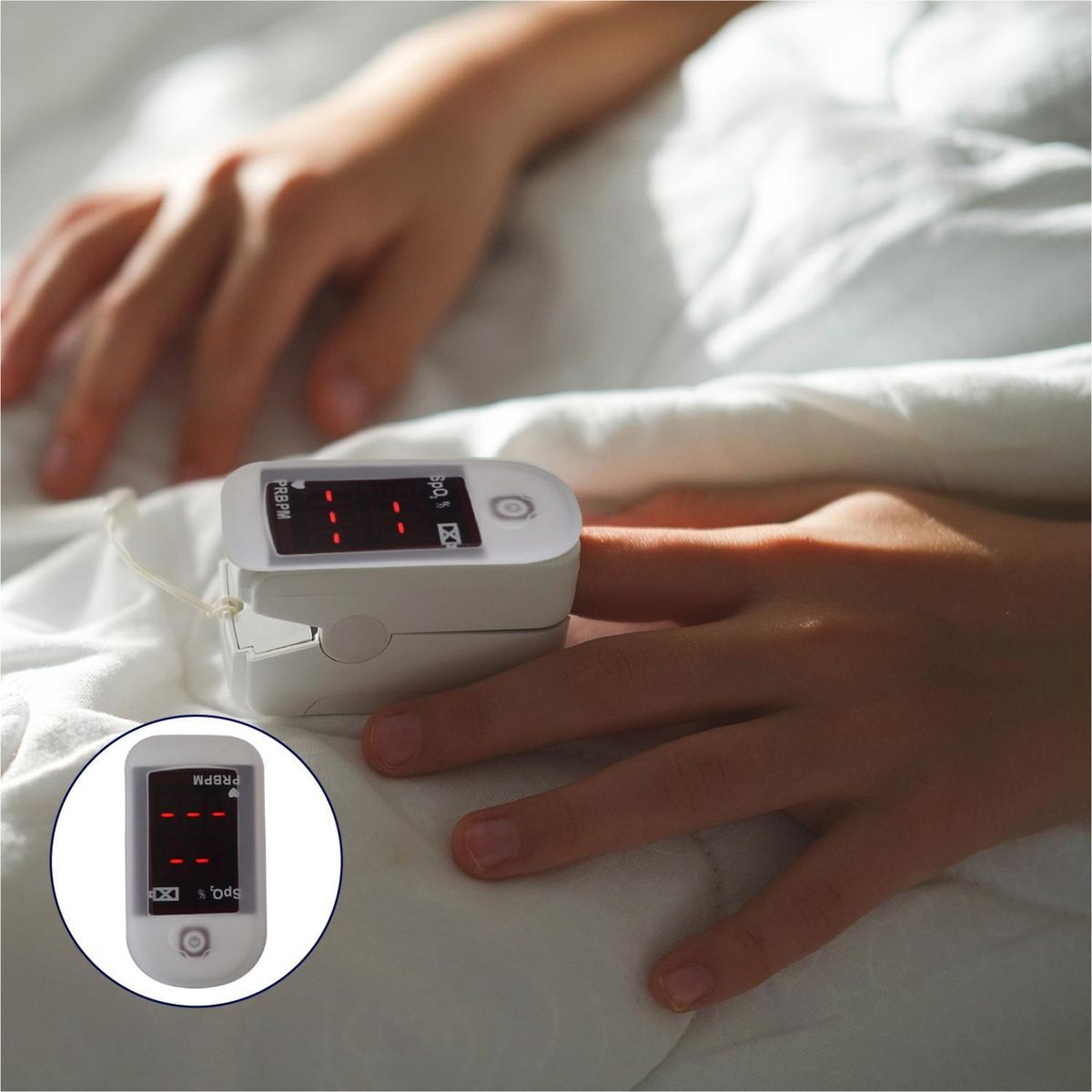 CHOICEMMED - Oximetro Saturómetro De Pulso Adulto CHOICEMMED