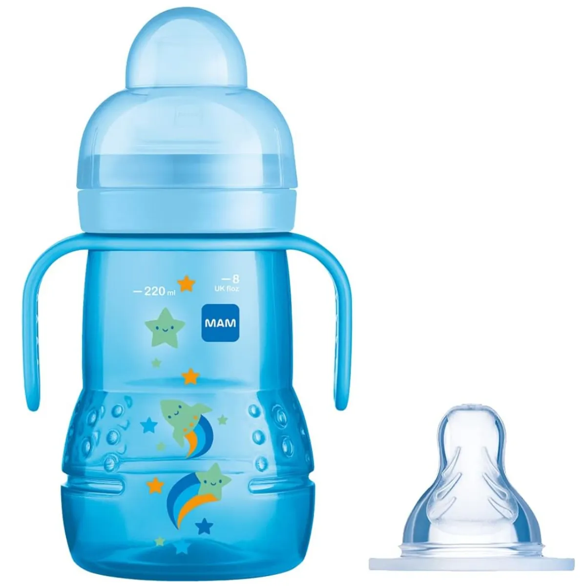 MAM - Vaso de Entrenamiento MAM Trainer 220ml Azul