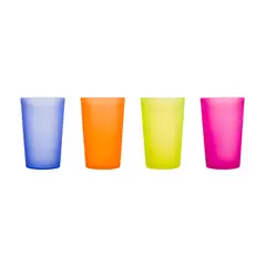 GENERICO - Set 3 Vasos Indestructibles Para Niños