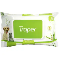TRAPER - Toallitas humedas para perros y gatos