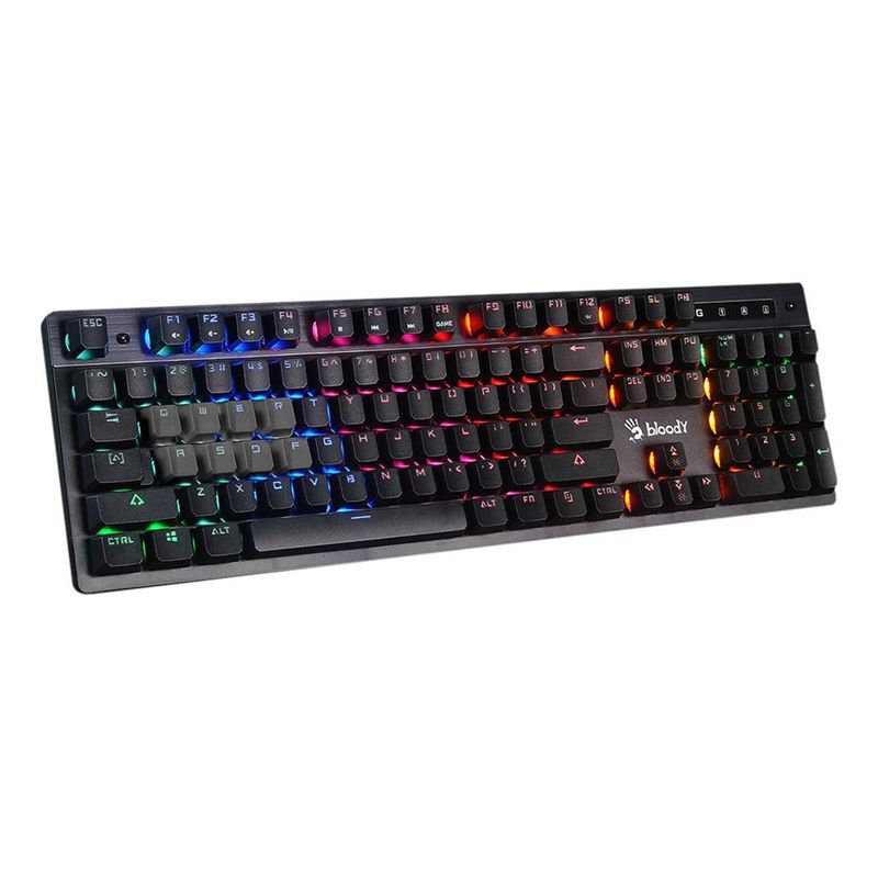 BLOODY - Teclado Gamer Mecanico PC Mecha-Like Bloody B500N Led RGB