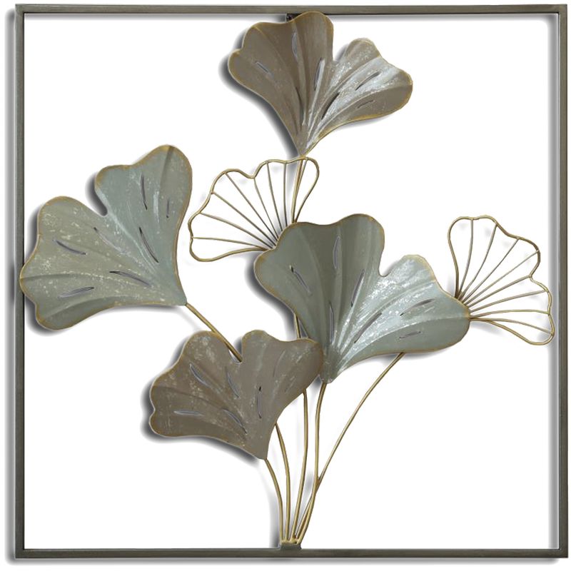 MALLORCA - Placa Mural Marco Decorativa Gingko Gold