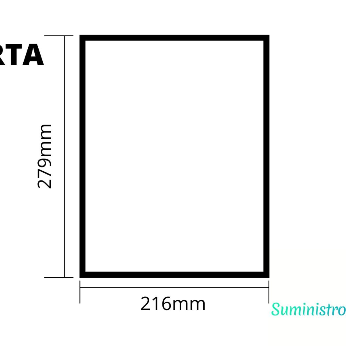 ADETEC - Funda Archivador Resistente Carta Borde Azul 100 Und