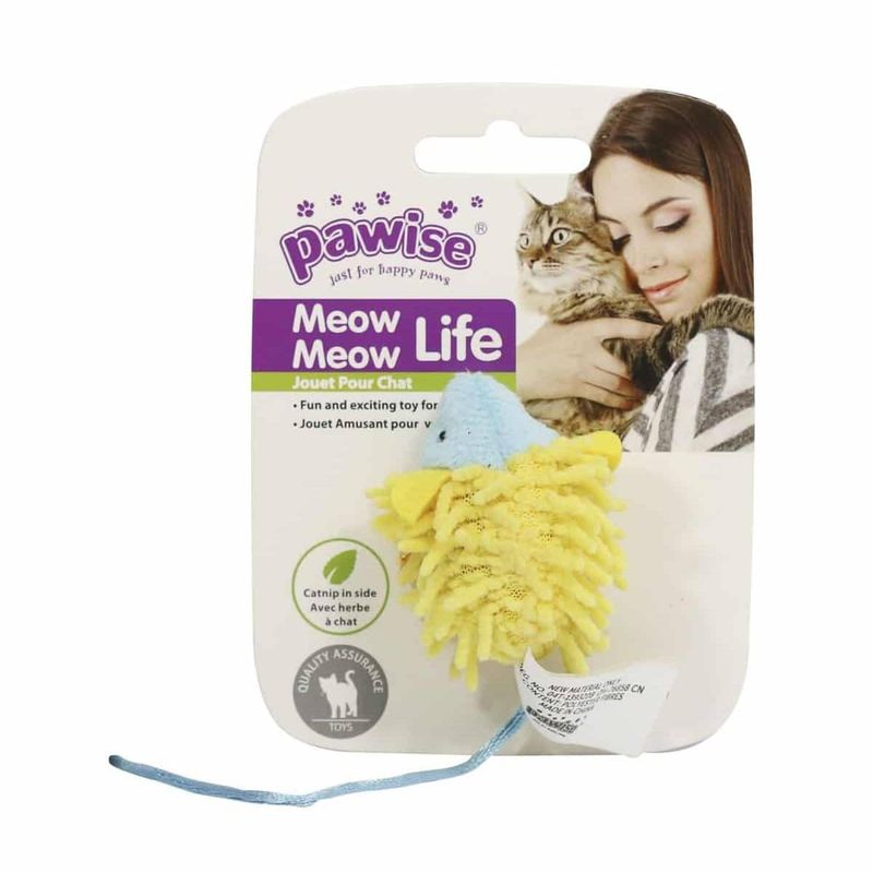 PAWISE - Juguete Pawise Peluche Gato Raton
