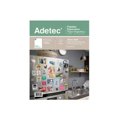 ADETEC - Papel para Impresora Inkjet Magnético Carta x 5 Hj