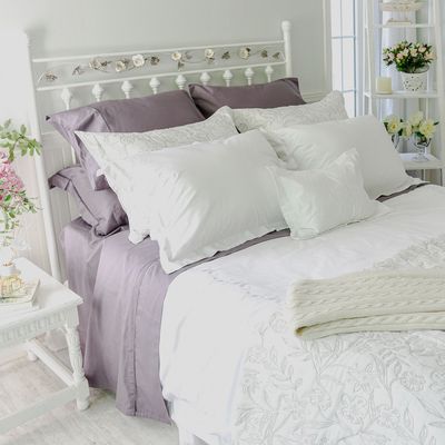 Imagen 2 del producto Sábana Lisa Uva 300 Hilos 1,5 Plaza