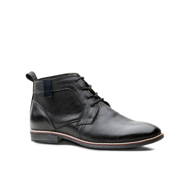 BOTINES HOMBRE CUERO ANTILLANCA-6-26-NEGRO