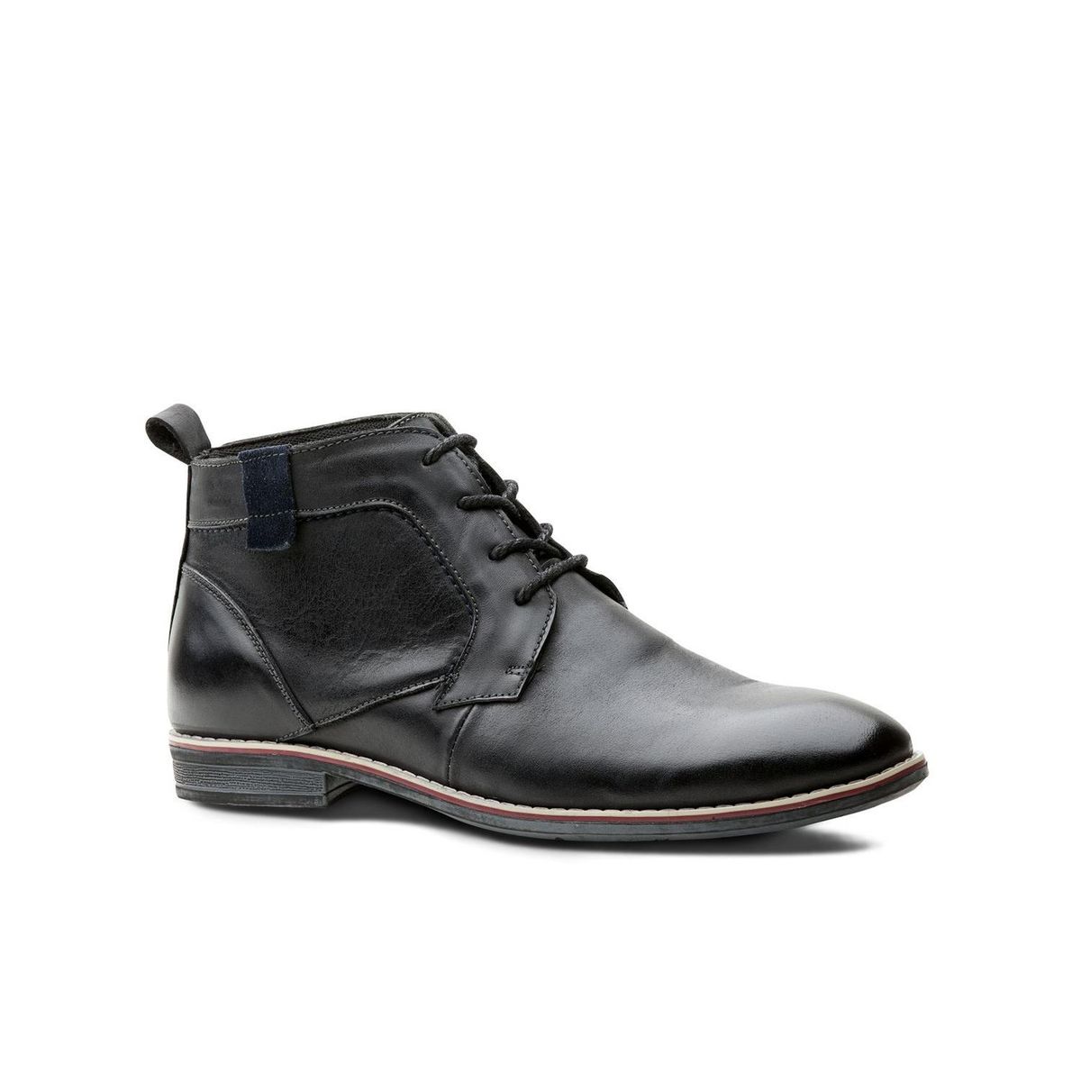 CARDINALE - Botines Hombre Cuero Antillanca-6-26-Negro