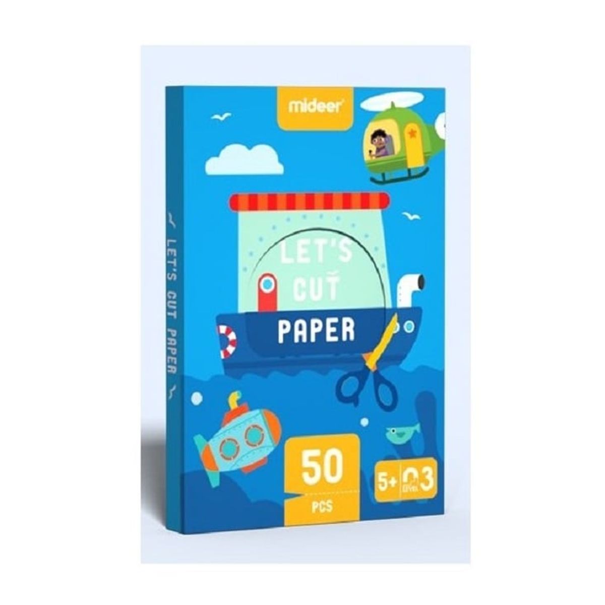 MIDEER - Set Recorte con Tijera para Preescolares Nivel Avanzado