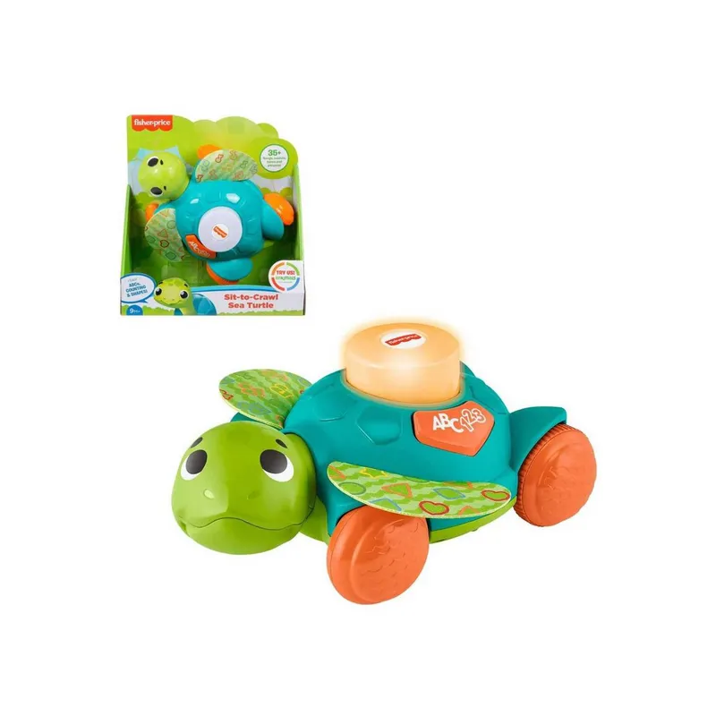 MATTEL - Fisher Price Linkimals Tortuga Primeros Gateos Mattel
