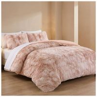 Cobertor Chiporro Peludo Invierno 2 Plazas - Beige Jaspeado 021