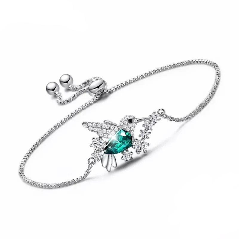 GENERICO - Pulsera Colibrí plata 925