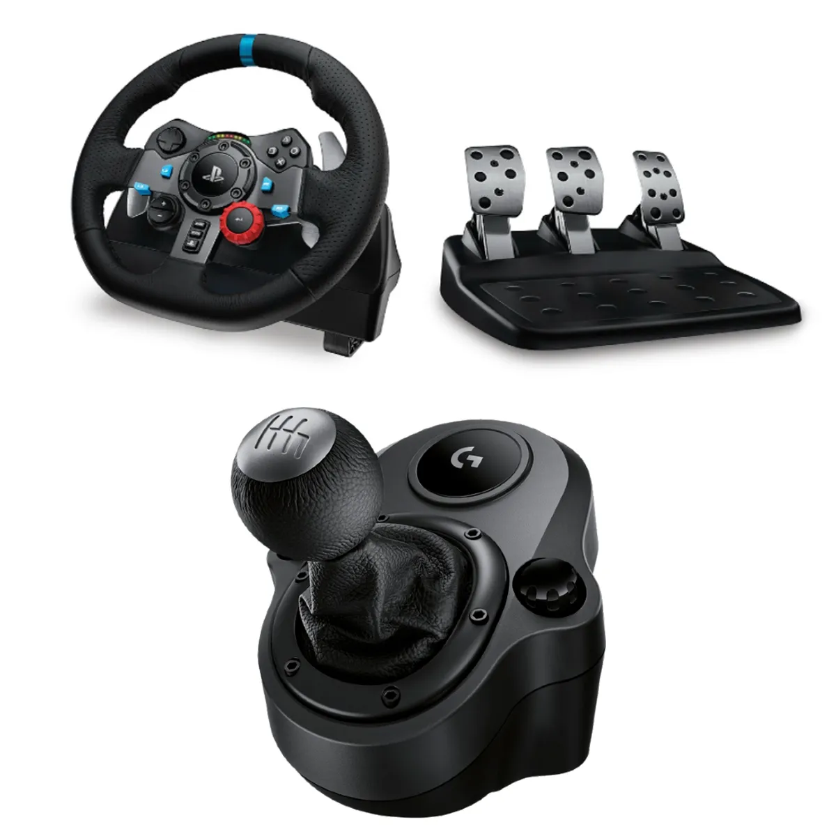 LOGITECH - Volante y Palanca Logitech G29 Para Ps3  Ps4 Ps5 Pc