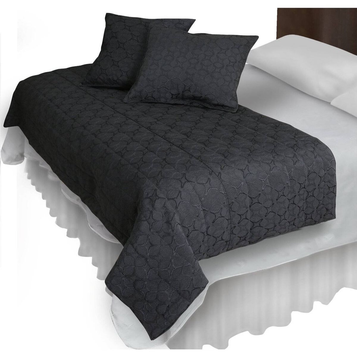 MALLORCA - Piecera Con Fundas Sídney Black Reversible