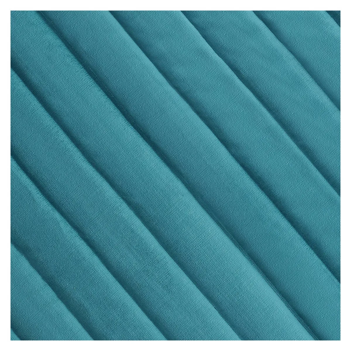 MALLORCA - Piecera Con Fundas Velvet Turquesa Reversible