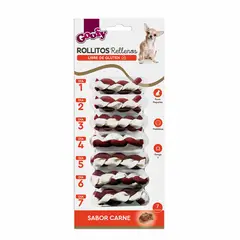 GOOFY - Snack Rollitos Rellenos Perro, 7Und 60gr