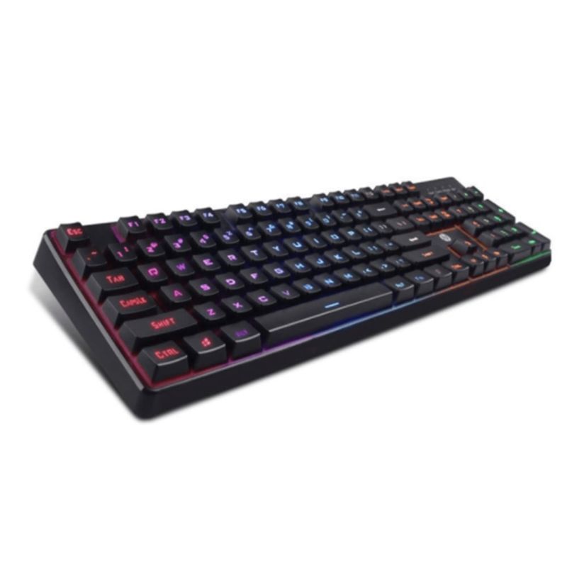 HP - Teclado Gamer HP K300 7 colores USB Membrana Español