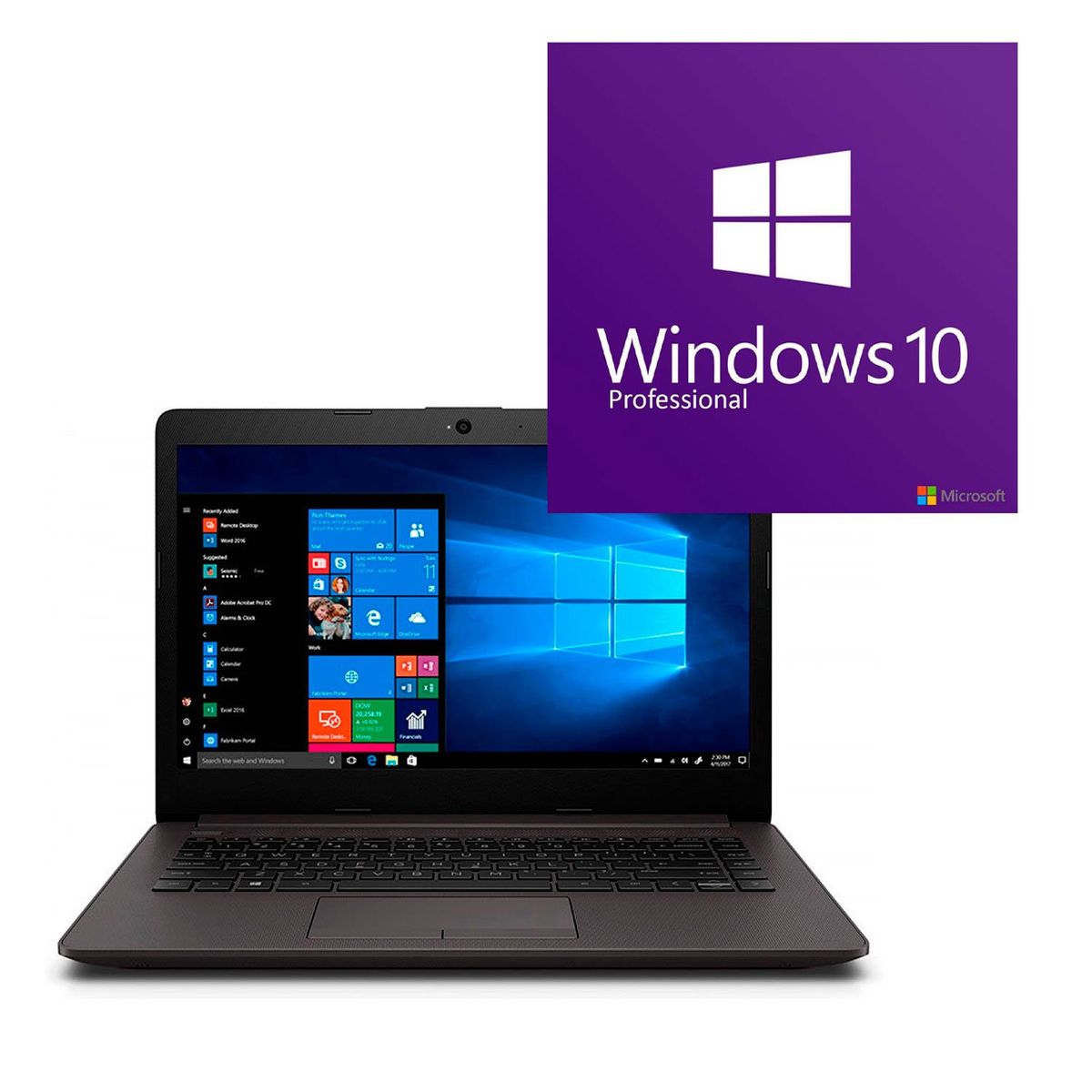 MICROSOFT - Microsoft® Windows 10 Profesional COEM 64 Bit Español Caja - Lifemax