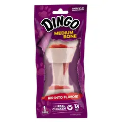 DINGO - Snack Medium Bone Perro, 65gr