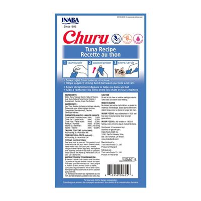 Imagen 2 del producto Snack Churu Gato Sabor Atún, 4 Tubos