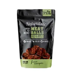 NATURALIST - Naturalistic Snack MeatBalls Pato Manzana 100gr