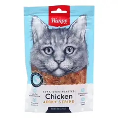 SNAK - Wanpy Snack Perro Chicken Jerky Strips, 80 Grs