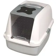 CATIT - Baño Arenero Cerrado Gato Cubierta Color Gris.