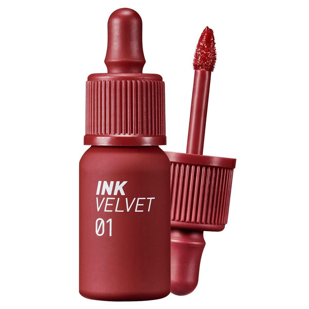 PERIPERA - Tinta Labial INK VELVET 001 GOOD BRICK - Cosmética Coreana