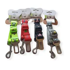 GENERICO - Pack 2 Cinturon Seguridad Mascota Vehiculo Macho Diseño