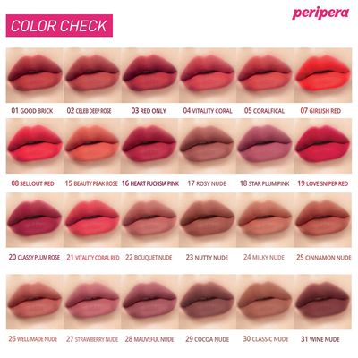 Imagen 2 del producto Tinta Labial INK VELVET - 021 VITALITY CORAL RED