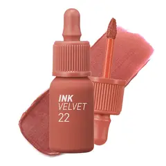 PERIPERA - Tinta Labial INK VELVET 022 BOUQUET NUDE - Cosmética Coreana