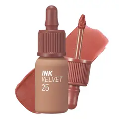 PERIPERA - Tinta Labial INK VELVET 025 CINNAMON NUDE Cosmética Coreana