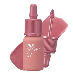 PERIPERA - Tinta Labial INK VELVET 27 STRAWBERRY NUDE Cosmética Coreana
