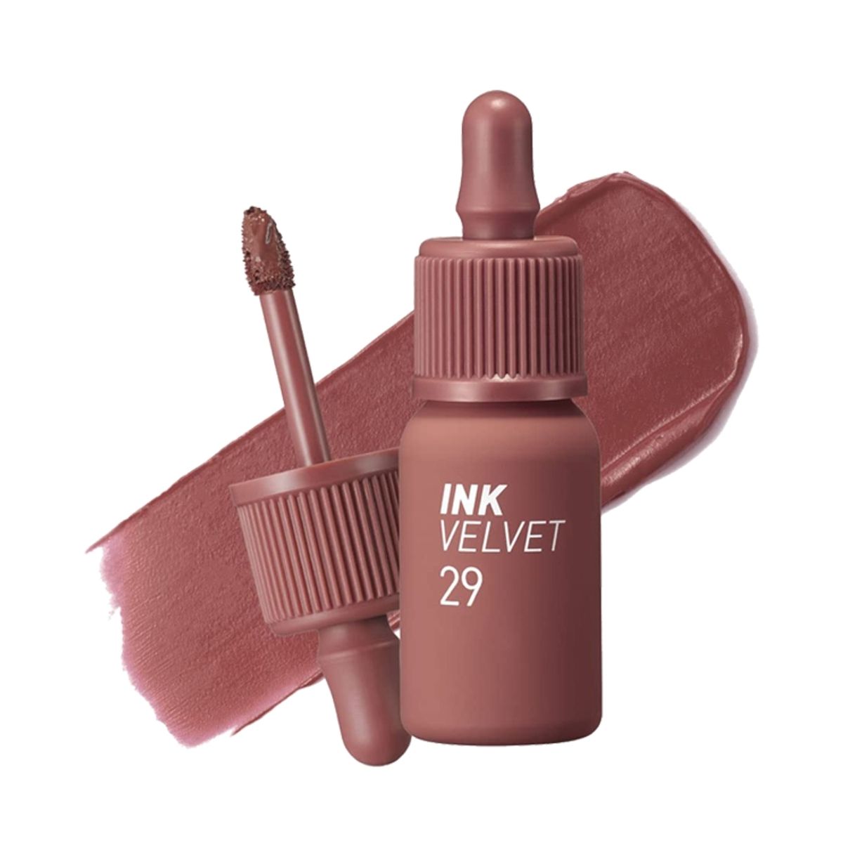 PERIPERA - Tinta Labial INK VELVET 029 COCOA NUDE - Cosmética Coreana