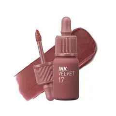 PERIPERA - Tinta Labial INK VELVET 017 ROSY NUDE - Cosmética Coreana