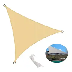 EOLAND - Vela Sombra 5mx5m Toldos Vela Malla Sombra Triangular