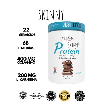 Imagen 2 del producto Proteina Mujer Skinny Protein 450gr Chocolate Belga