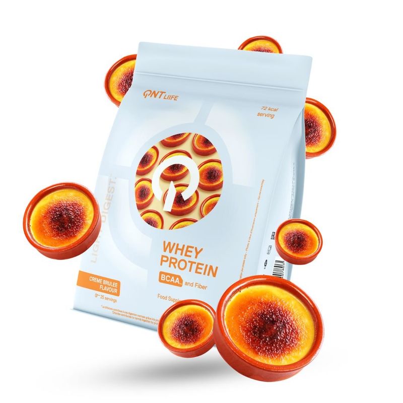 QNT - Proteína Whey Light Digest 500 grs Creme Brulee