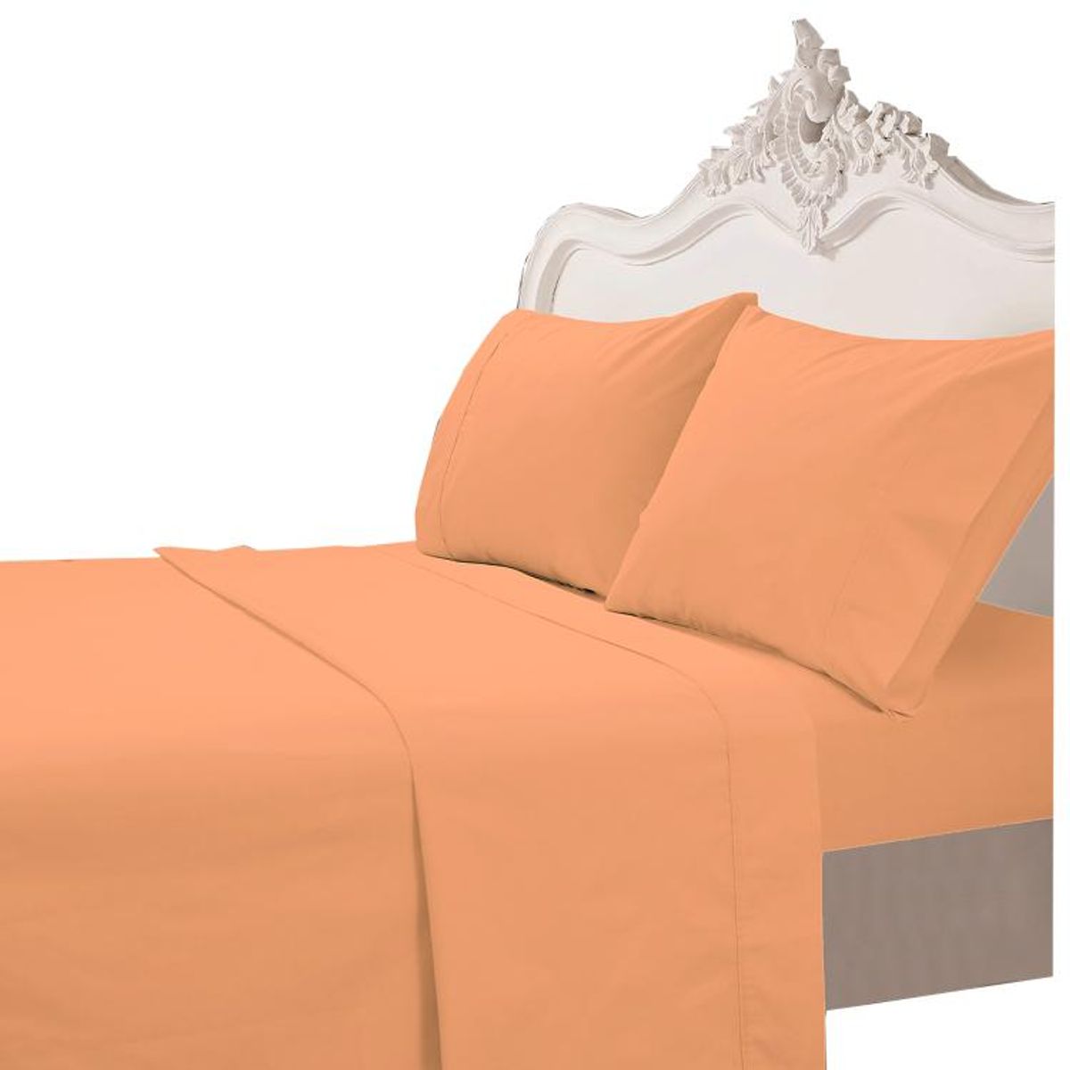 MALLORCA - Juego de Sabanas T200 Lisa Damasco King